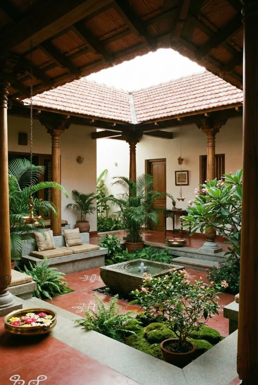 Courtyard — Brahmasthana